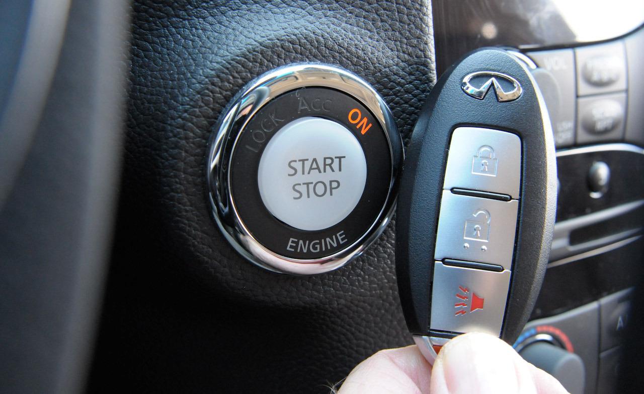 Nissan / infiniti fush to start smart key